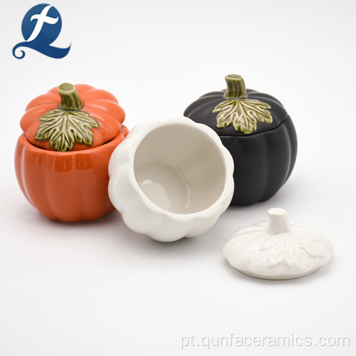 Atacado de Pumpkin Lantern Ramekin Ceramic